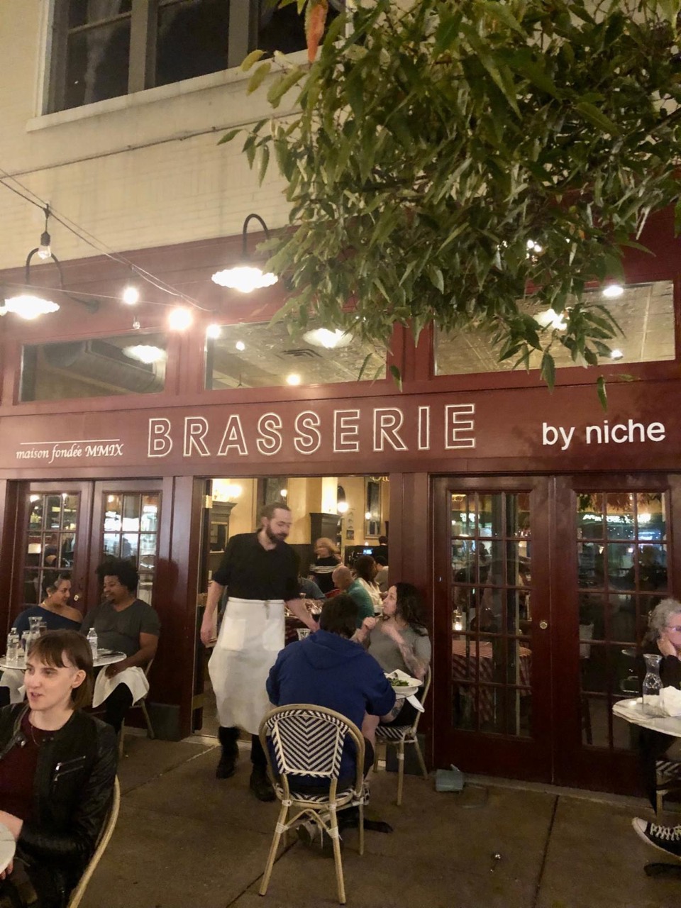 The popular Brasserie in the delightful Central West End.